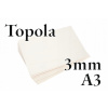 10x Topoľová preglejka - 3mm – A3 420x297 mm - Onlywood