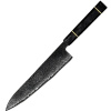 IZMAEL Damaškový kuchynský nôž Tsuriko Chef2/Čierna 23 cm
