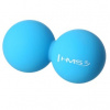 HMS Dvojitá masážna lopta BLC02 modrá - Lacrosse Ball
