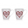 BANQUET Sada keramických hrnků HOME Coll. 2 x 330 ml