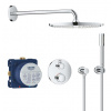 Grohe Grohtherm Sprchová súprava Rainshower Cosmopolitan 310 s termostatom pod omietku, chróm 34731000-GR