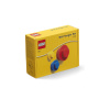LEGO vešiak na stenu (3 ks) - žltá, modrá, červená (LEGO40161732)