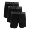 Pánske boxerky M Perf Cotton 6in 3pack Black - Under Armour Veľkosť: M 95461-2-M
