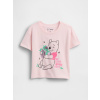 Baby tričko Gap & Disney Macko Pú Ružová 4YRS Ružová Ružová