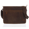 Pánska kožená taška hnedá - Greenwood Magnetto hnedá