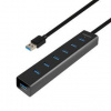 Axagon HUE-SA7BP HUB 4x USB 3.0 ALU CHARGING