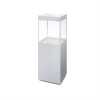 Akvárium set AQUAEL GLOSSY CUBE DayandNight bílé 135L