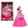 Barbie Signature Birthday Wishes v růžových šatech