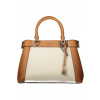 Dámska kabelka Guess koňakovo-béžovej farby, crossbody 33 x 23 x 10 cm