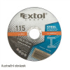 Kotúč rezný na kov 5ks, 125x1,0x22,2mm EXTOL CRAFT 106902