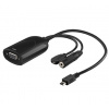 Redukcia MHL (microUSB/HDTV) -> VGA, 20cm