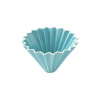 Origami keramický dripper M tyrkysový