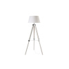ACA DECOR Stojacia lampa MOUSSE, biela