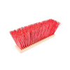 Cestná metla, 800 x 54 x 20 mm, vlas 80 mm červený