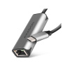 AXAGON ADE-25RC USB-C 3.2 Gen 1 - 2.5 Gigabit Ethernet sieťová karta, Realtek 8156, auto install, sivá