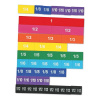 Learning Resources Penové magnetické zlomky, 51 ks