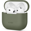 TECH-PROTECT SILICONE APPLE AIRPODS 4 OLIVE GREEN
