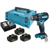 Makita Náradie - 18V AKU vŕtací skrutkovač, 3x aku 3,0 Ah LXT, nabíjačka DDF485RF3J