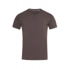 Tričko STEDMAN Clive Crew Neck, Dark Chocolate hnedá, M
