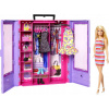 Sada Mattel HJL66 Barbie Skriňa s bábikou a príslušenstvom