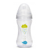 Nuvita fľaštička Mimic Transparent white 250ml