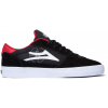 pánske topánky LAKAI (PUBLIC ENEMY) CAMBRIDGE Black/Red Suede 46 + doprava zdarma
