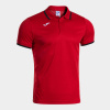 JOMA COMBI PREMIUM POLOKOŠILE - Červená, Černá - veľkosť XL