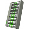 GP ReCyko E821 + 4x AA 2100mAh/4x AA 850mAh