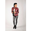 Max Original Leather Dámska kožená bunda GOLDIE (3XL 58-60) - Rusty - 3XL