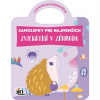 Samolepky pre najmenších JM Zvieratká v záhrade