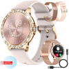 Inteligentné hodinky WonderWatch Nx19 44 mm Bluetooth 5 ATM zlaté