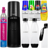 Saturátor SODASTREAM TERRA 2 FLAŠKY + 4x SIRUPY PEPSI 7UP LIPTON DOPLNKY