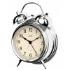 Budík JVD Cichy Bell alarm Silver SRP2217.1 (Budík JVD Cichy Bell alarm Silver SRP2217.1)