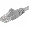 PremiumCord sp6utp15 patch UTP, RJ45-RJ45, CAT6, 15m, šedý