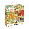 CzuCzu Divoké puzzle 40 dielikov. Les