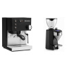 Rancilio Silvia E, black + Rocket Espresso FAUSTO 2.1, black