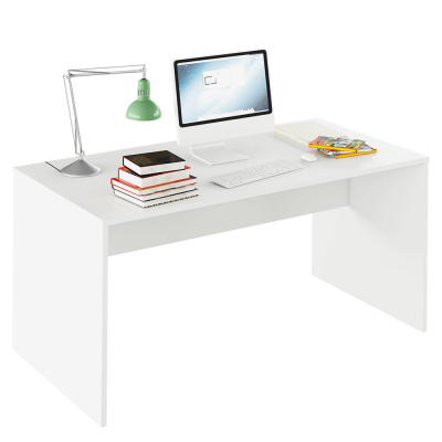 Tempo Kondela Písací stôl, biela, RIOMA TYP 16 (160x76x80cm)
