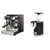 Rocket Espresso Appartamento TCA, black/copper + Rocket Espresso GIANNINO, black/chrome