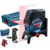 Kombinovaný laser Bosch GCL 2-50 C v L-BOXXe so súpravou príslušenstva 0601066G08