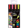 Posca POSCA Marker UNI PC-5M 4er Set Neon