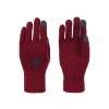 LUHTA Rukavice Nikki Farba: Tmavočervená, Veľkosť: L