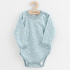 Dojčenské body celorozopínacie New Baby Classic II dino mätový