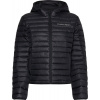 Dámske bundy Calvin Klein PW Padded Jacket - black beauty - Čierny (XS)
