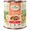 Lukullus Vitality konzervy, 12 x 800 g - 10 + 2 zdarma - hovädzie (bez obilnín)
