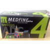 Wellion MEDFINE plus PENNEEDLES 4 mm, 32G ihla na aplikáciu inzulínu pomocou pera 1x100 ks