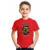 Minecraft detské tričko Minekuki 8