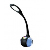 PLATINET DESK LAMP 7W + NIGHT LIGHT BLACK