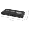 Qoltec 51798 Aktívny HDMI rozbočovač 4 x HDMI 4K x 2K | 3,4 Gb/s