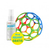 OBALL RATTLE 10 cm blue AQUAINT 100% ekologická čistiaca voda 50 ml