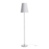 RENDL R14074 NYC/CONNY stojanová lampa, dekoratívne Polycotton biela/chróm